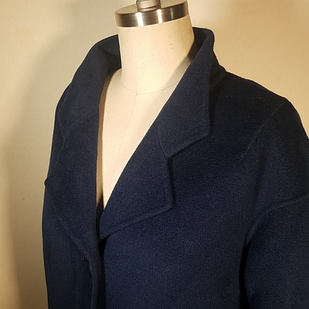 COPY - St. John One Button Pea Coat